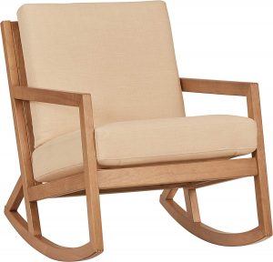 Stone & Beam Modern Hardwood Rocking Chair